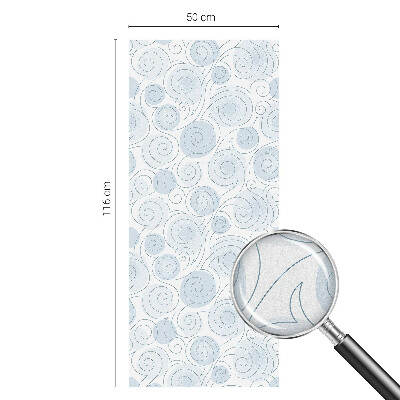 Vinilo para ventanas motivo vitral Patrones en espiral