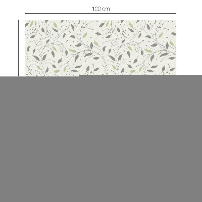 Vinilo ventana privacidad Hojas de brotes