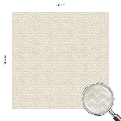Vinilo para cristales efecto vitral Zigzag beige