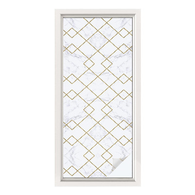 Vinilo para cristales opaco decorativo líneas geométricas