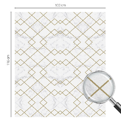Vinilo para cristales opaco decorativo líneas geométricas