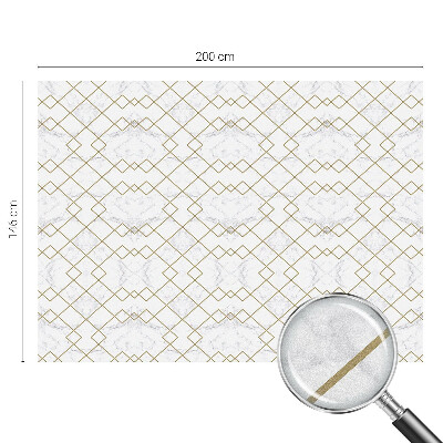 Vinilo para cristales opaco decorativo líneas geométricas