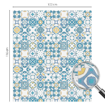 Vinilo para ventanas motivo vitral Patrones de mosaico