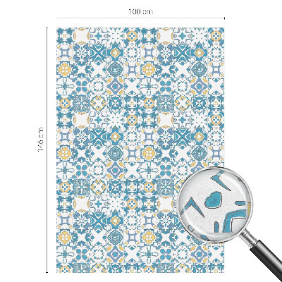 Vinilo para ventanas motivo vitral Patrones de mosaico