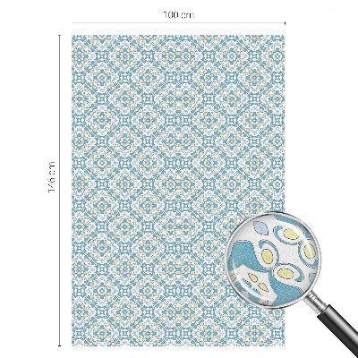 Vinilo para cristales opaco decorativo Rosetas geométricas