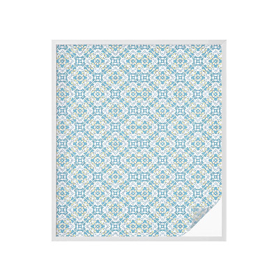 Vinilo para cristales opaco decorativo Rosetas geométricas