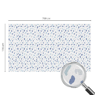 Vinilo decorativo adhesivo para cristales Patrones azules