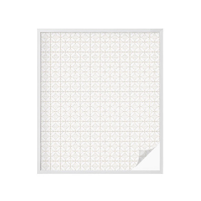 Vinilo para ventanas motivo vitral Patrones geométricos