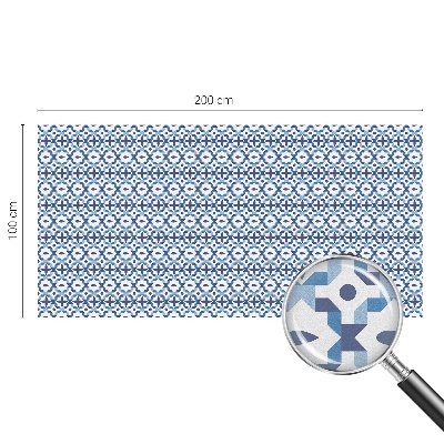 Vinilo para cristales efecto vitral Patrón armonioso