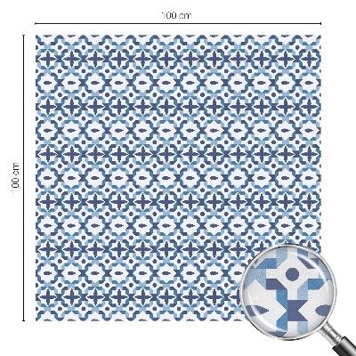 Vinilo para cristales efecto vitral Patrón armonioso
