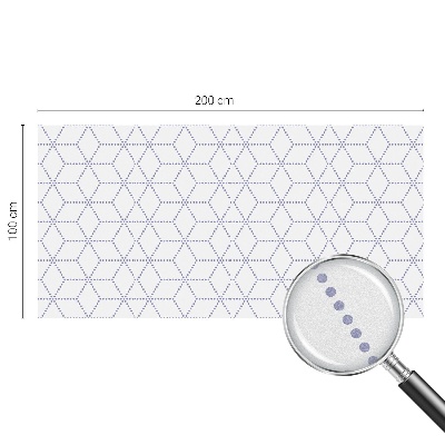 Vinilo para cristales opaco decorativo Rombos morados