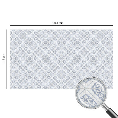 Vinilo para cristales opaco decorativo Delicadas rosetas