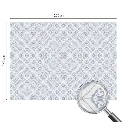 Vinilo para cristales opaco decorativo Delicadas rosetas