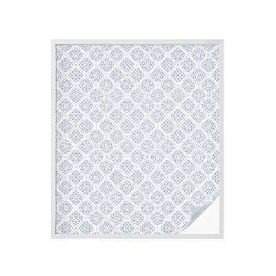 Vinilo para cristales opaco decorativo Delicadas rosetas