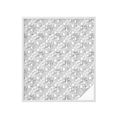 Vinilo para ventanas motivo vitral Retratos clásicos