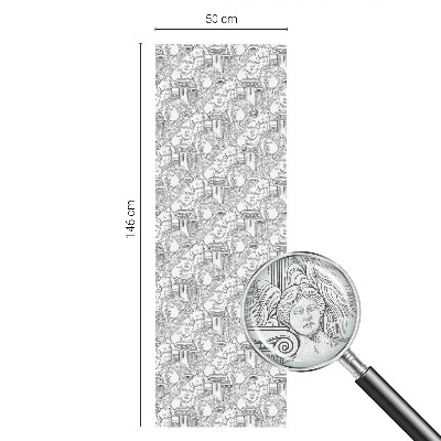 Vinilo para ventanas motivo vitral Retratos clásicos