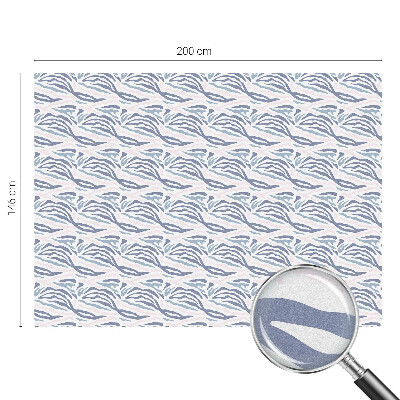 Vinilo para cristales efecto vitral Patrón de cebra