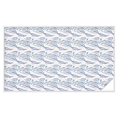 Vinilo para cristales efecto vitral Patrón de cebra