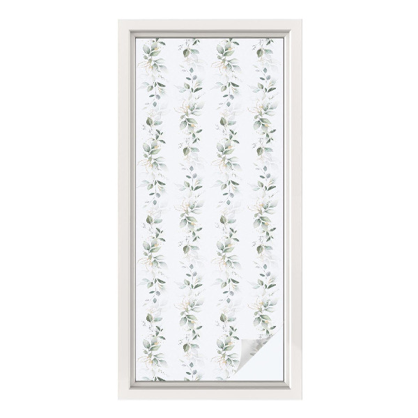 Vinilo para cristales opaco decorativo Encanto de planta