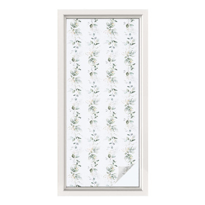 Vinilo para cristales opaco decorativo Encanto de planta