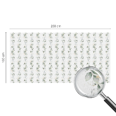 Vinilo para cristales opaco decorativo Encanto de planta