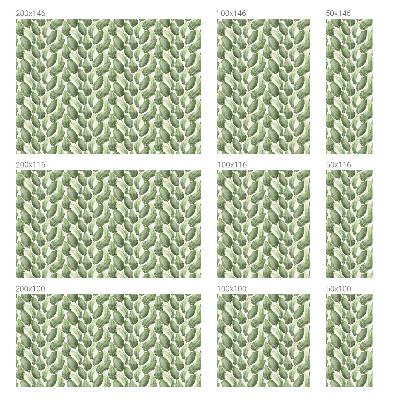 Vinilo para cristales efecto vitral hojas verdes