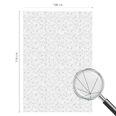 Vinilo ventana privacidad Patrones geométricos