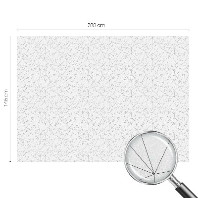 Vinilo ventana privacidad Patrones geométricos