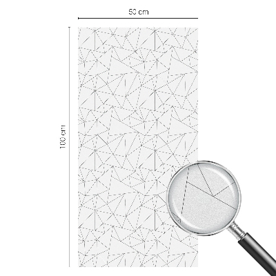 Vinilo ventana privacidad Patrones geométricos