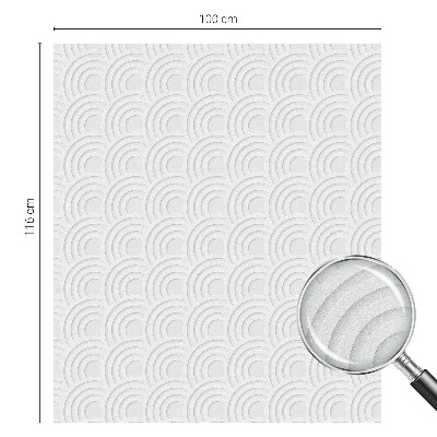 Vinilo para cristales opaco decorativo Arcos grises