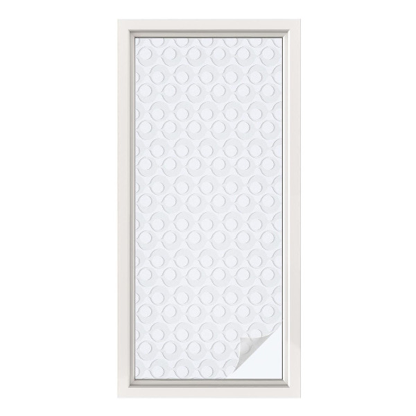 Vinilo decorativo adhesivo para cristales formas geométricas