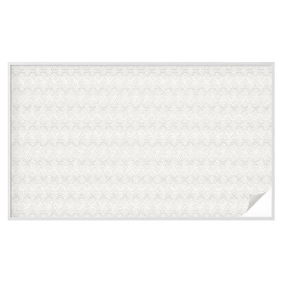 Vinilo para ventanas motivo vitral líneas onduladas