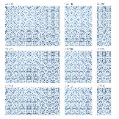 Vinilo para cristales opaco decorativo Adornos florales