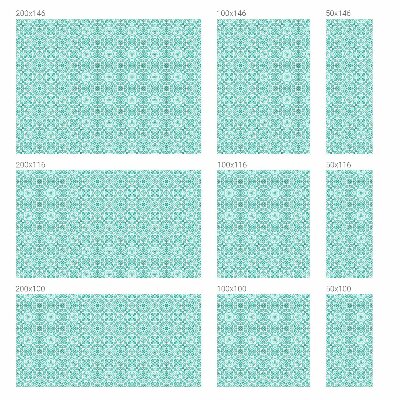 Vinilo para ventanas motivo vitral Patrón clásico