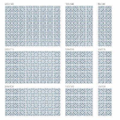 Vinilo decorativo adhesivo para cristales Adornos florales