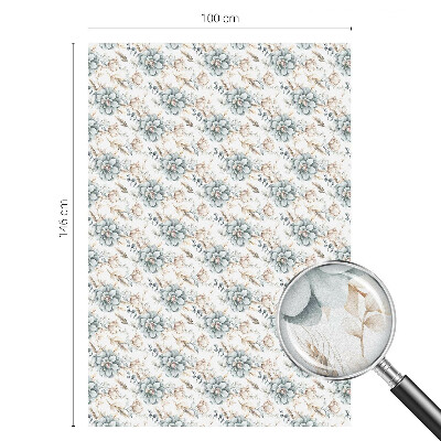 Vinilo para cristales opaco decorativo Elegancia floral