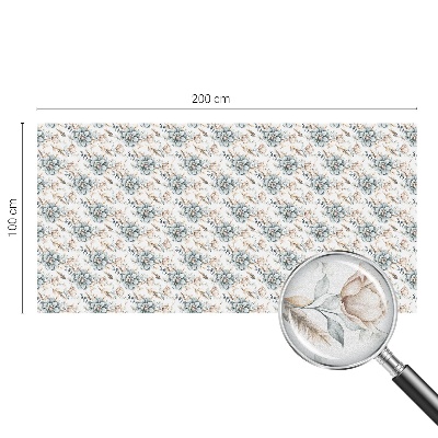 Vinilo para cristales opaco decorativo Elegancia floral