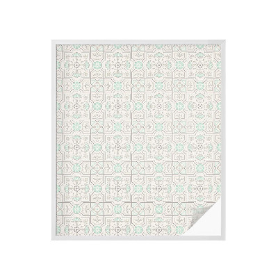 Vinilo decorativo adhesivo para cristales Azulejos florales