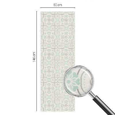 Vinilo decorativo adhesivo para cristales Azulejos florales