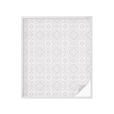 Vinilo para cristales efecto vitral Adornos vegetales