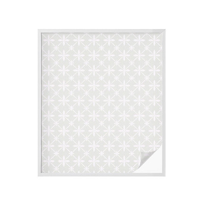 Vinilo para cristales opaco decorativo Simetría floral