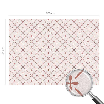 Vinilo ventana privacidad Patrones florales