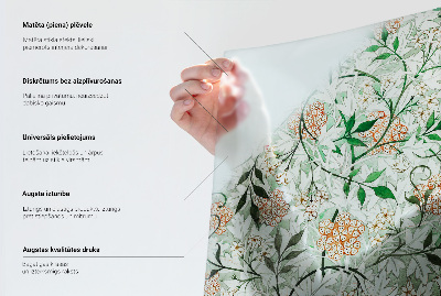 Vinilo ventana privacidad Patrones florales