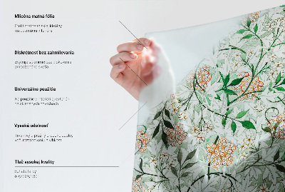 Vinilo ventana privacidad Patrones florales