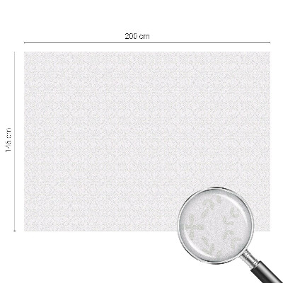 Vinilo para ventanas motivo vitral Simetría de la planta