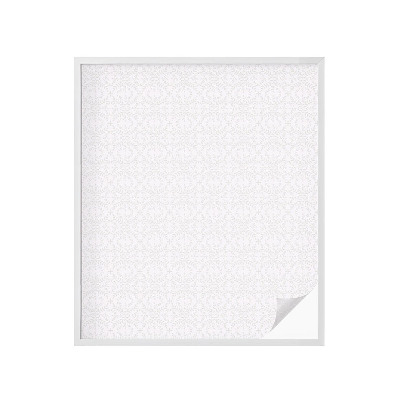 Vinilo para ventanas motivo vitral Simetría de la planta