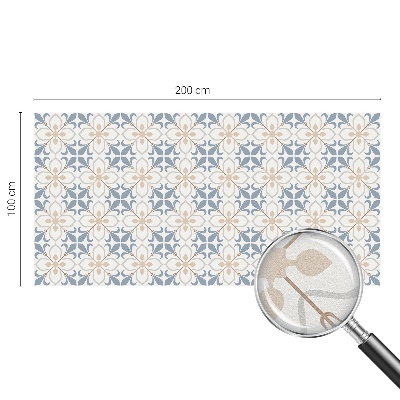 Vinilo para cristales opaco decorativo Belleza floral