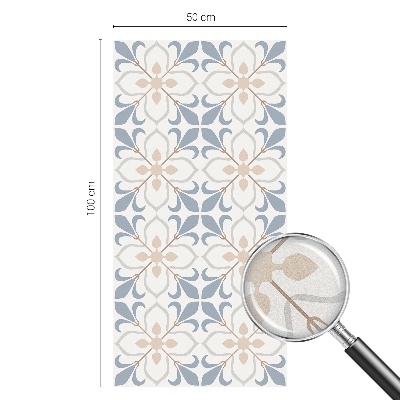 Vinilo para cristales opaco decorativo Belleza floral