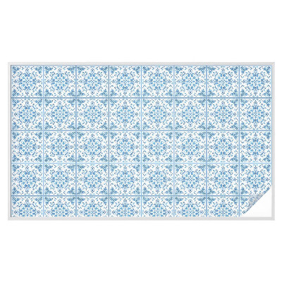 Vinilo ventana privacidad Adornos florales