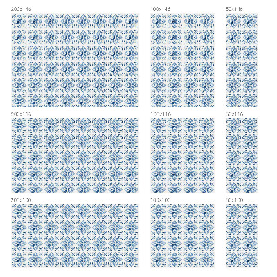 Vinilo para ventanas motivo vitral Elegancia clásica